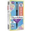 Paper Mate Flair Pen, Point Guard Tip, Medium Pt, BK Barrel/Ink PK PAP8430152